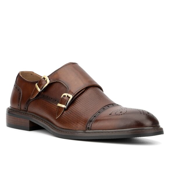NWT  WITH BOX Vintage Foundry Co. Men\'s Morgan Dress Monk Strap Shoes, main image 4